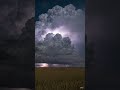 Thundering ⛈️ and dazzling clouds.