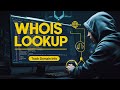 WHOIS Tool Explained 🔍 | Find Website Owner & Domain Info | Ethical Hacking for Beginners