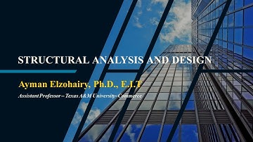 Analysis using RISA 2D part 1/3