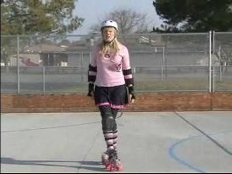 How to Play Roller Derby : How to Skate Crossovers...