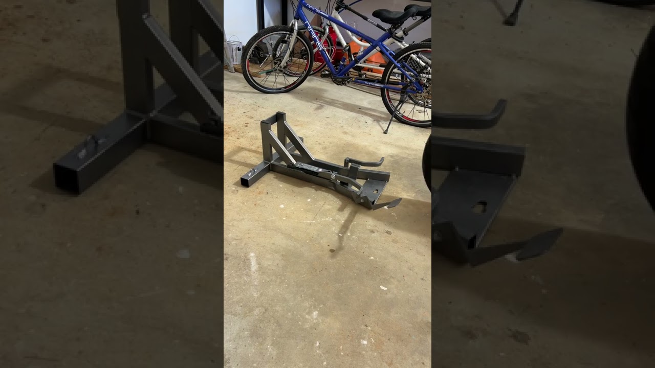 Wheel Dock motorcycle wheel chock YouTube