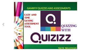 QUIZIZZ : GAMIFY your online assessments.Super quick and a fun way to engage  students online.