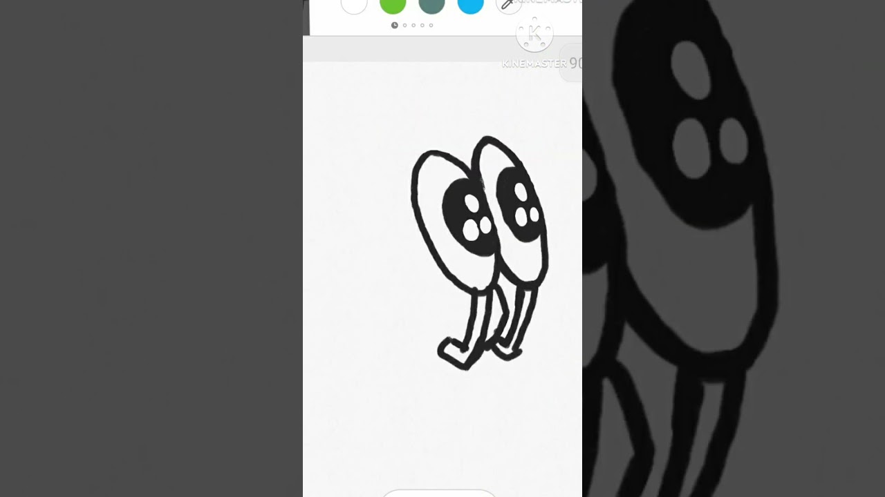 how to draw 3d carton character sea shell