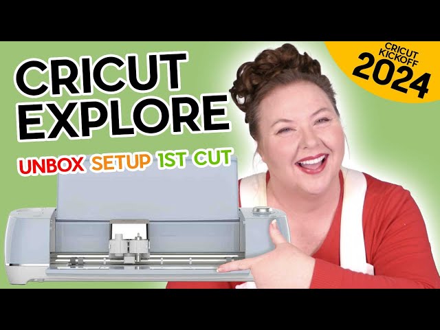 Cricut Explore 3 for Beginners: Unbox, Setup, & First Cut! (CRICUT KICKOFF  Day #1) 