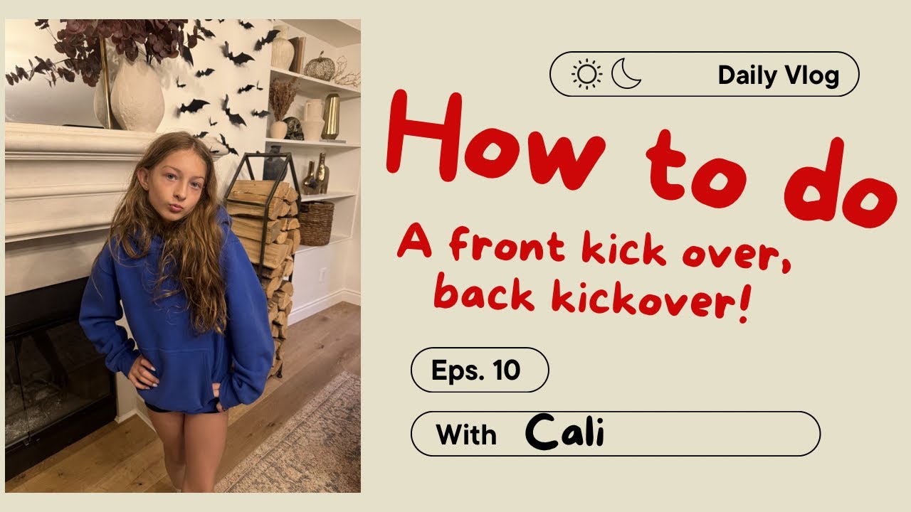 Front kickover back kickover 