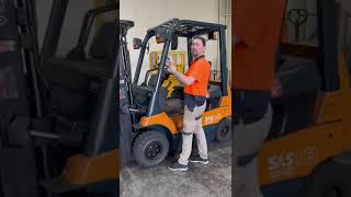 Forklift PreStart check