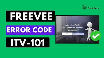 Freevee Error Code ITV-101 - How to fix