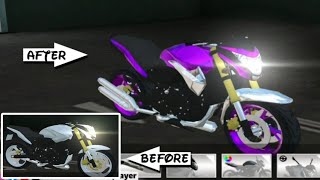 Elite MoToVlog Gameplay:- new bike before & After Modification @hassangamezplayer screenshot 4