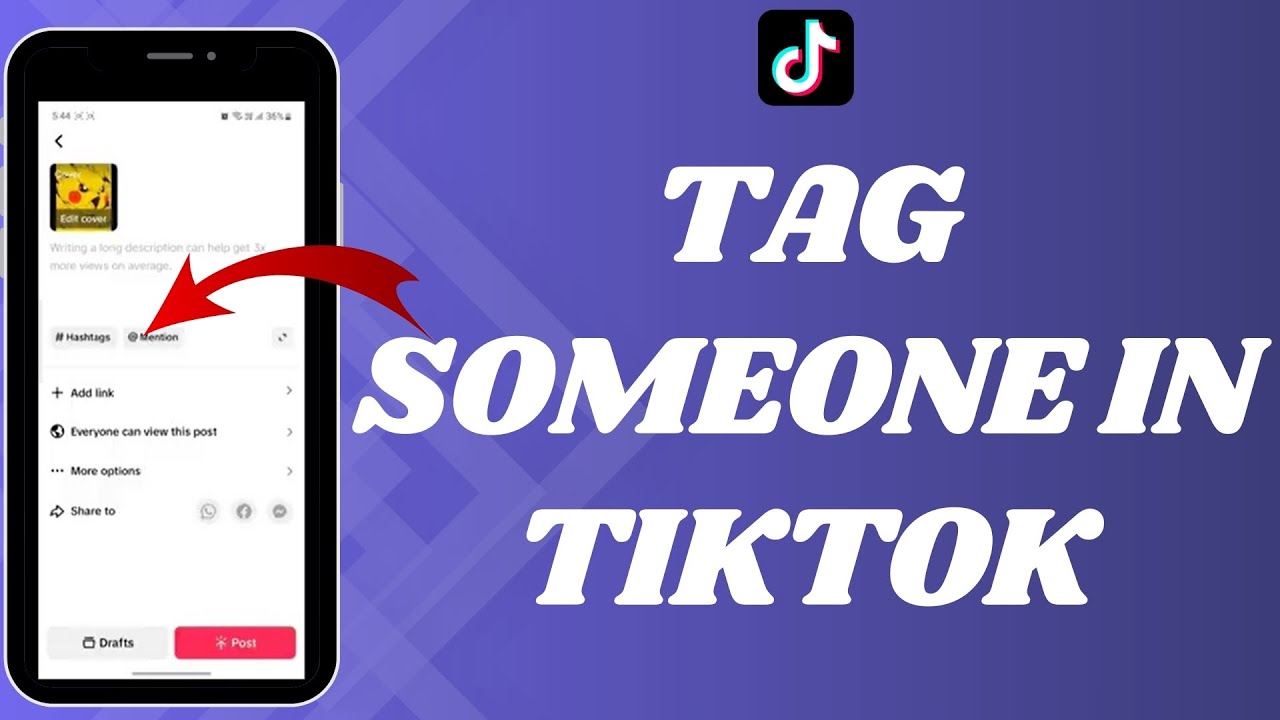 How to Tag Someone in TikTok 2024 | Engage Your Audience