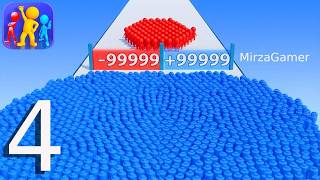 Count Masters: Crowd Clash & Stickman running game - Gameplay Walkthrough Part 4 All Levels 54-69 screenshot 4