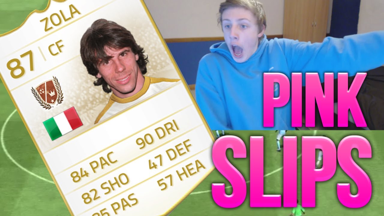 FIFA 14 NEXT GEN LEGEND ZOLA PINK SLIPS - Ultimate Team LIVE - YouTube