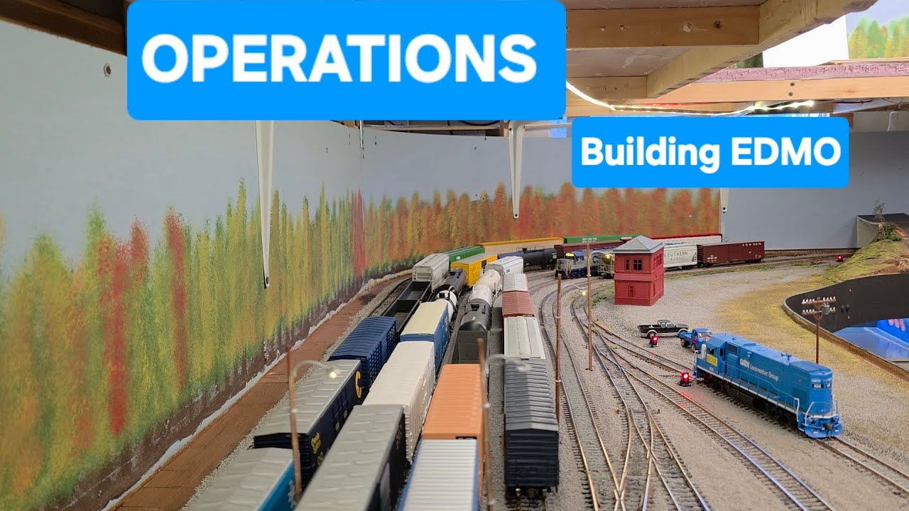 OPERATIONS- BUILDING EDMO & CHIT CHAT. Run of the mill yard ops 5/9 ...