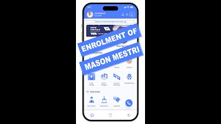 Enrolment of Mason Mesthri | Manaillu Online App #construction #buildingconstruction screenshot 1