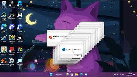 windows 11 crazy error (downloadable file)