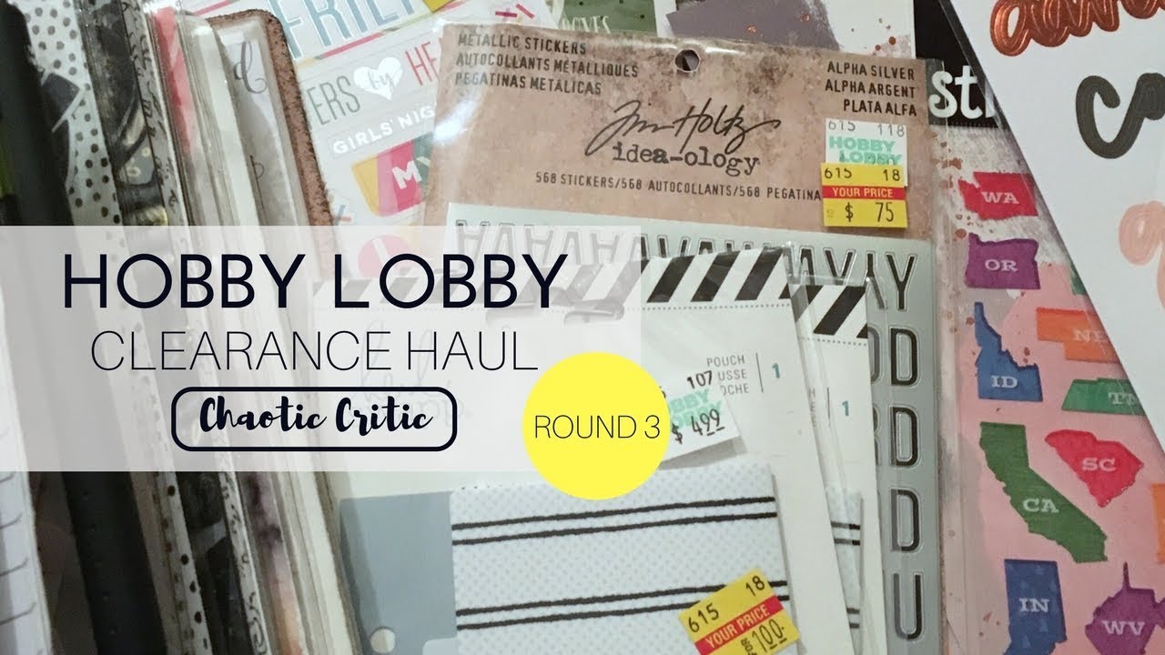 Hobby Lobby Clearance Haul Over 30 In Savings