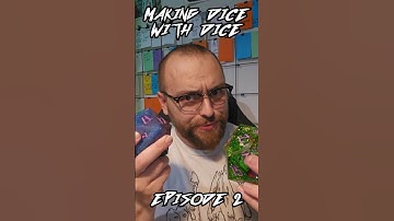 Making Dice With Dice Ep. 2  #dicegoblin #dicemaking #dicemaker