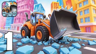 Dozer Adventure - Push Obstacles & Explore Levels - Part 1 - Gameplay Walkthrough(iOS, Android) screenshot 4