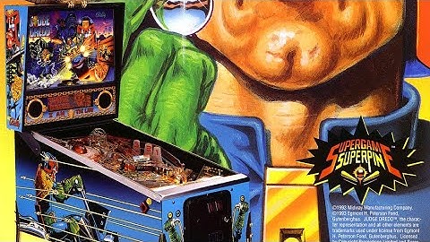 Judge Dredd Pinball Machine promotional video by Bally