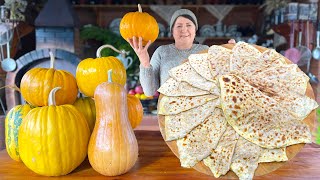 Pumpkin Kutabs - Traditional Rare Dish of Azerbaijan! The Most Desirable Recipe!
