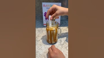 DIY Bubbleology Milk Tea #shorts #ceylamakes