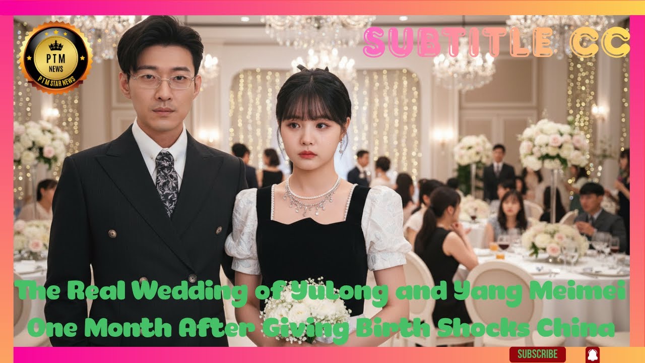 Настоящая свадьба Юйлуна и Ян Мэймей через месяц после родов шокировала Китай