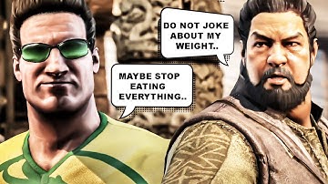 Mortal Kombat X: All FUNNIEST Intro Dialoges Compilation