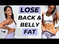 15 min workout to lose back and belly fat