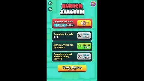 HUNTER ASSASSIN LEVEL 311