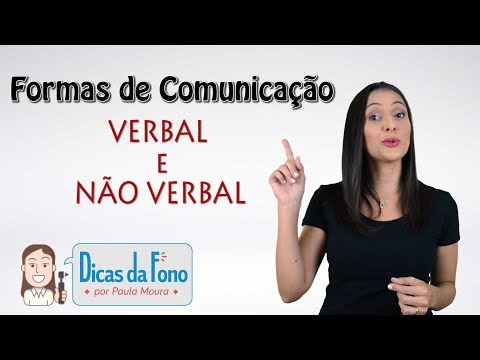 Vídeo: Diferença Entre Comunicação Verbal E Não Verbal