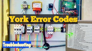 York package unit all error codes | error codes package AC | hvac training videos |हिन्दी اردو