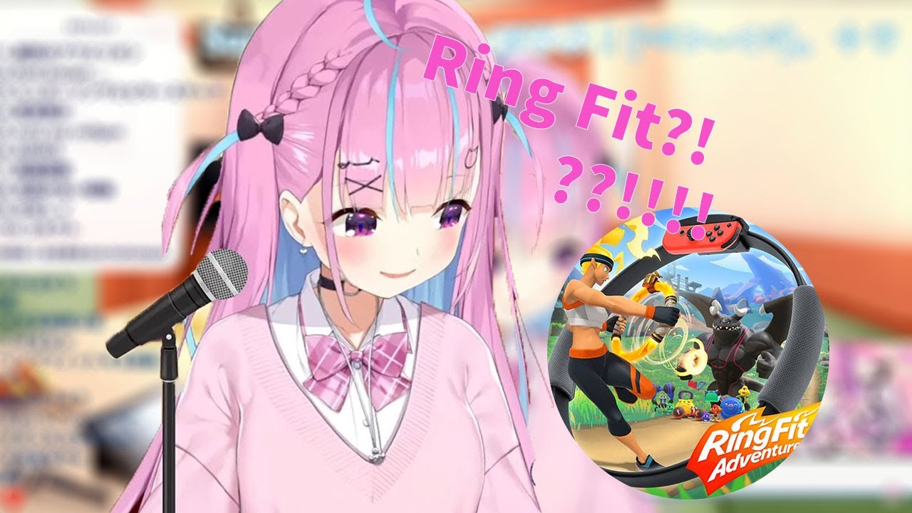 Aqua just Can't Handle Ring Fit with a Reason......