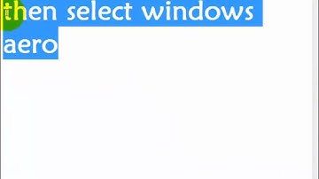 How To Enable Aero On Vista Ultimate