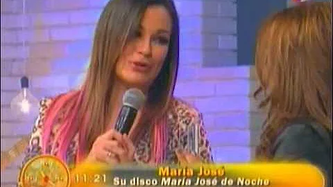 María José "El Amor Manda" en "Hoy"