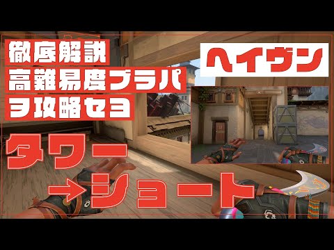 【VALORANT】徹底解説!!高難易度ブラストパックヲ攻略セヨ【ヘイヴン/タワー編】