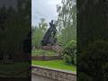 Запорожье ПАМЯТЬ ОТАМАНУ #travel #запорожьесегодня #beautifulukraine #nature #rain #spring
