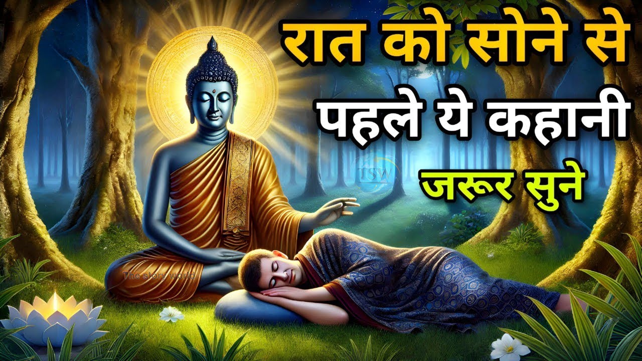 सोने का सही तरीका | बुद्ध की अच्छी ओर गहरी नींद का रहस्य | world best buddha #motivation story Hindi