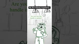 My first subway experience #sketch #animatic #subway #cleanfreak #procreate