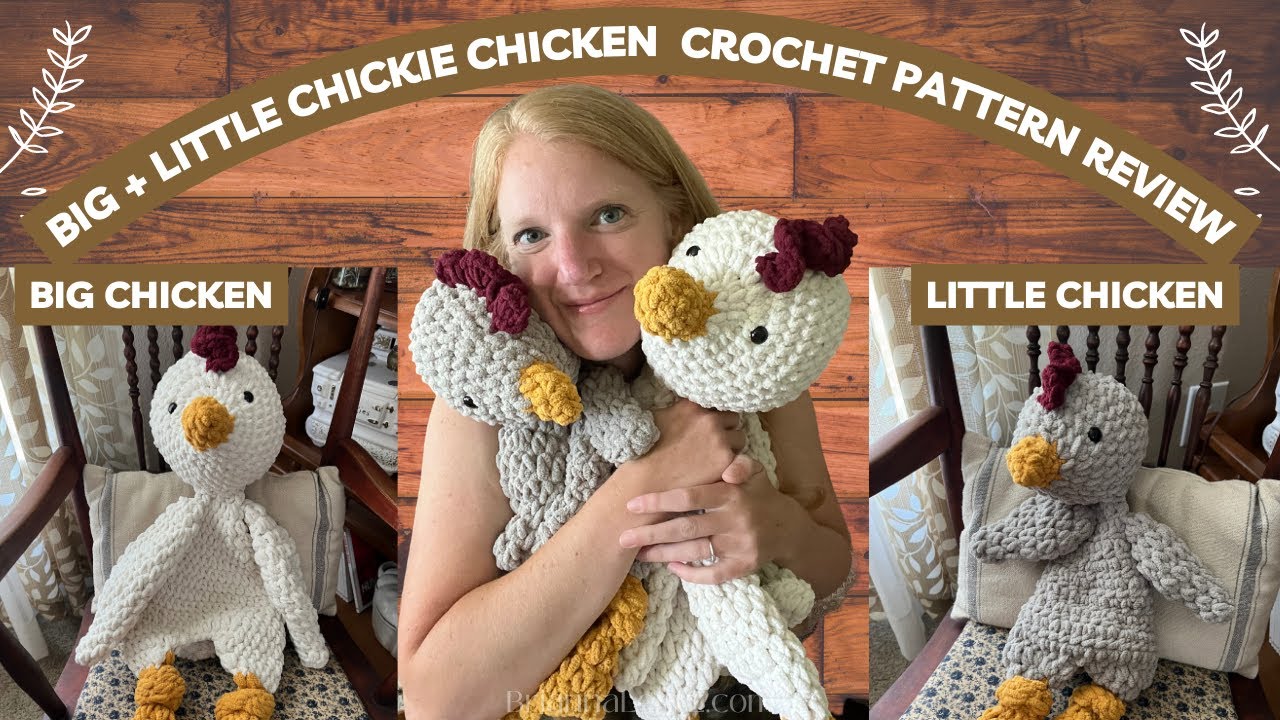 Mama Made Minis Big and Little Chickie Chicken Crochet Pattern Review 
