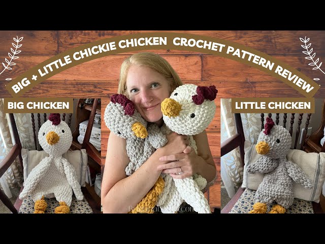 Mama Made Minis Big and Little Chickie Chicken Crochet Pattern Review 