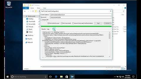 All about Outlook Autodiscover File | Test Autodiscover Connection