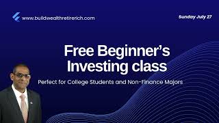 Free Investing Masterclass for Beginners