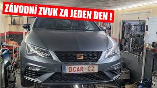 Seat Leon Cupra 2.0 TSI - výfuková klapka DCar.cz