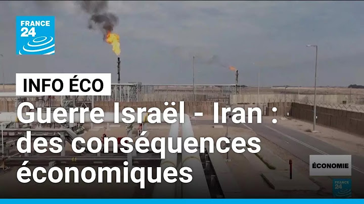 Guerre Israël - Iran : des conséquences économiques, du Bourget au pétrole • FRANCE 24