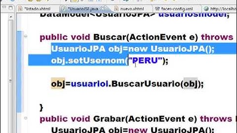 DESARROLLO WEB II JAVA - Sesion 6 : JSF (Mantenimiento con Java Server Faces y JPA Completo)