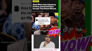 Setiap Kasus Korupsi Pasti Ada Nama Jokowi