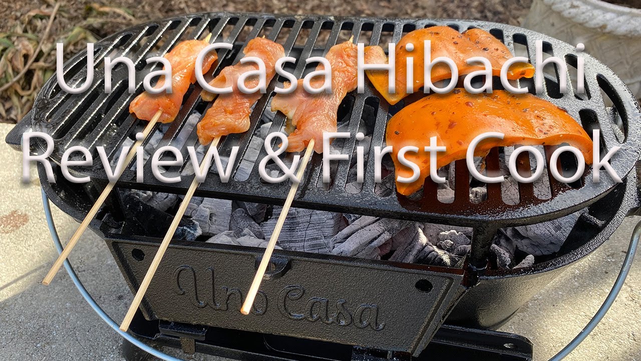 Cast Iron Hibachi Grill for Hibachi at Home - Uno Casa