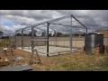 Timelapse shed construction