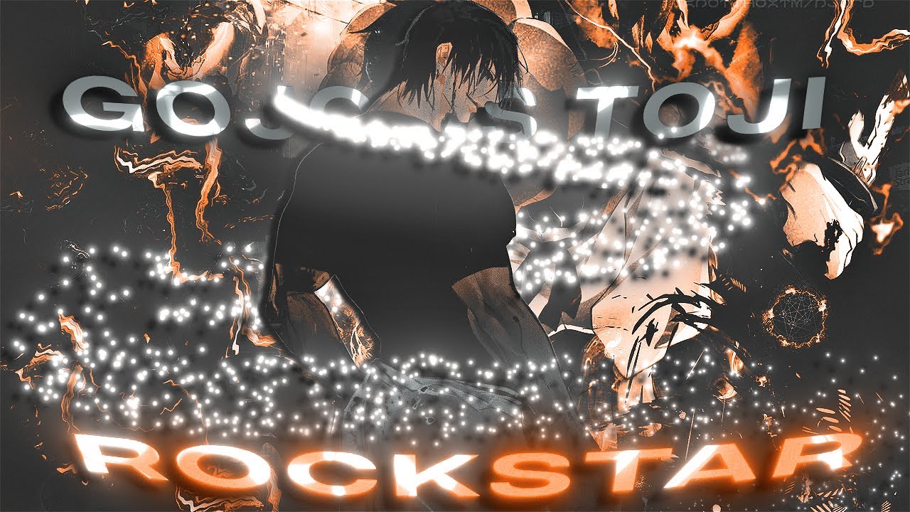 [ ROCKSTAR EDIT😎 ] GOJO VS TOJI  [AMV \ EDITS] !!