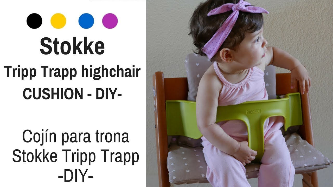 How to make a Tripp Trapp cushion , with PDF Pattern