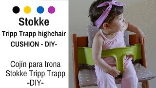How to make a Tripp Trapp cushion , with PDF Pattern
